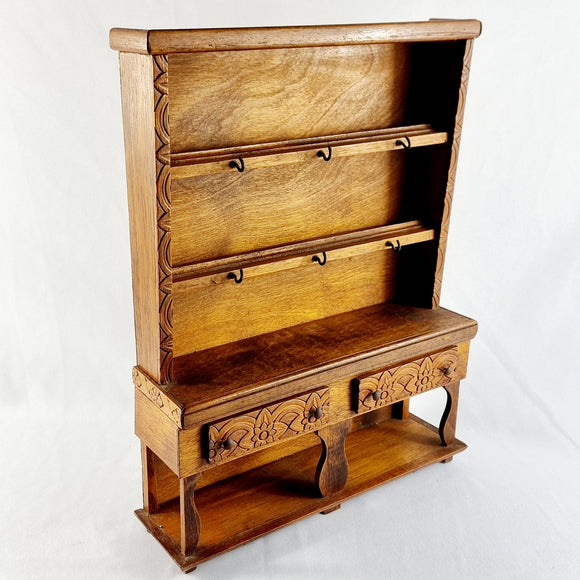 Antique Apprentice Piece Carved Dresser