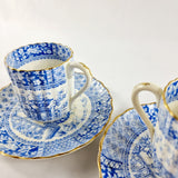 Pair of Antique William Alsager Adderley and Co. Cups and Saucers.