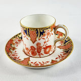 Antique Royal Crown Derby Imari Pattern Cup and Saucer.