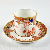 Antique Royal Crown Derby Imari Pattern Cup and Saucer.