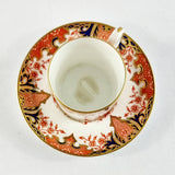 Antique Royal Crown Derby Imari Pattern Cup and Saucer.