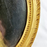 Pair of Antique Portrait Oil on Canvas of Two Young Girls.