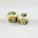 Two Vintage Royale Stratford Ireland Pill Boxes.