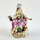 Antique 19th Century Derby? Edme Samson Porcelain Figures