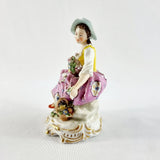 Antique 19th Century Derby? Edme Samson Porcelain Figures