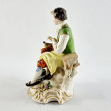 Antique 19th Century Derby? Edme Samson Porcelain Figures