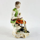 Antique 19th Century Derby? Edme Samson Porcelain Figures