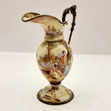 Antique Circa 1800s Vienna Enamel Ewer/Jug.