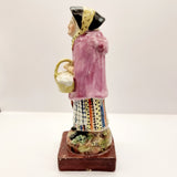 Early 19th Century Staffordshire Pottery Figure of an Old Lady - Age.