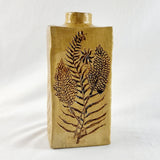 1980s Studio Pottery Bottle Vase Signed