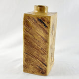 1980s Studio Pottery Bottle Vase Signed