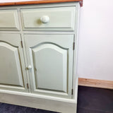 Painted Pine Three Section Sideboard