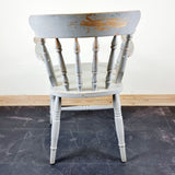 Pair of Shabby Chic Farmhouse Pine Chairs