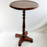 Antique Victorian Mahogany Wine Table