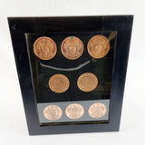Eight Bronze Wolverhampton Education Committee School Medals