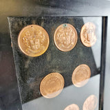 Eight Bronze Wolverhampton Education Committee School Medals
