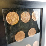 Eight Bronze Wolverhampton Education Committee School Medals