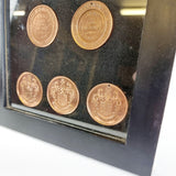 Eight Bronze Wolverhampton Education Committee School Medals