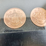 Eight Bronze Wolverhampton Education Committee School Medals