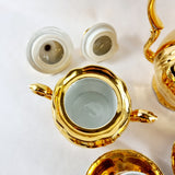 Vintage Epiag Czechoslovakia Gold Six Settings Tea Service