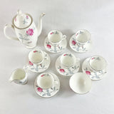 Vintage Tea Set by Royal Albert Trent Rose Pattern Tea for Six