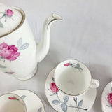 Vintage Tea Set by Royal Albert Trent Rose Pattern Tea for Six