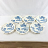 28 Piece Vintage Dinner Service Swinnertons Staffordshire England, The Ferry Pattern