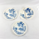 28 Piece Vintage Dinner Service Swinnertons Staffordshire England, The Ferry Pattern