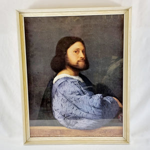 Portrait of a Man by Titian, printed by Fine Art and Engrvers Ltd for National Gallery