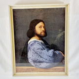 Portrait of a Man by Titian, printed by Fine Art and Engrvers Ltd for National Gallery