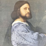 Portrait of a Man by Titian, printed by Fine Art and Engrvers Ltd for National Gallery