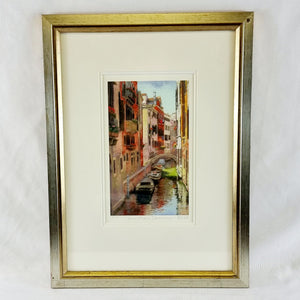 Signed Venetian Dreams Engraving by Reid. Signed Print