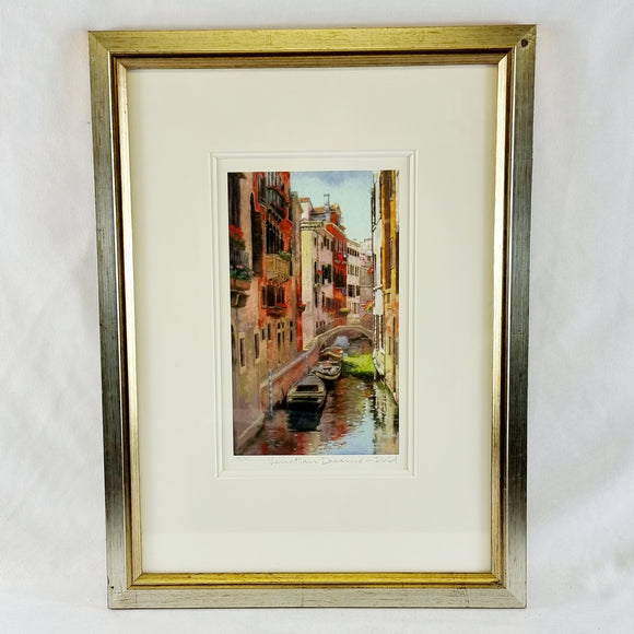 Signed Venetian Dreams Engraving by Reid. Signed Print