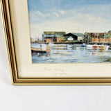 Town Quay, Lymington by Rachel Long. Signed Print.