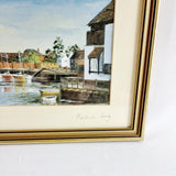 Town Quay, Lymington by Rachel Long. Signed Print.