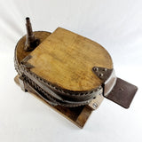 Late 19th Century Antique Foot Pump Bellows.
