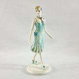 2004 Coalport Collectables The Birthstone Collection, March Aquamarine Figurine.
