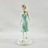 2004 Coalport Collectables The Birthstone Collection, March Aquamarine Figurine.