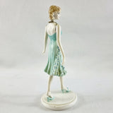 2004 Coalport Collectables The Birthstone Collection, March Aquamarine Figurine.