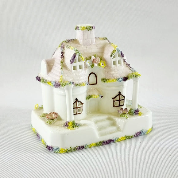 Vintage Coalport Fine Bone China House, Titled The Country Cottage
