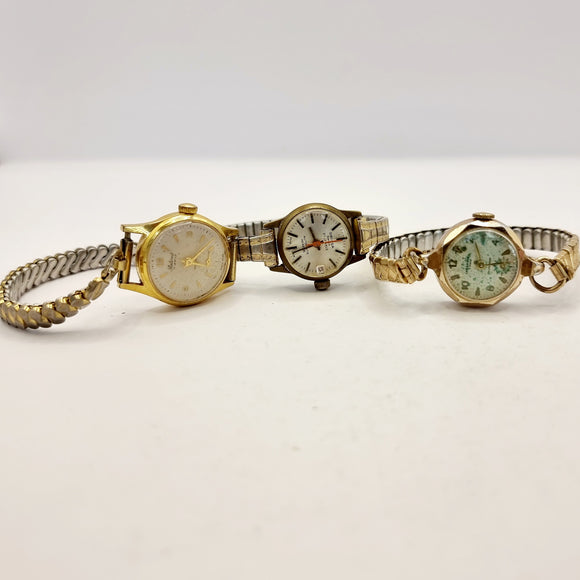 Three Vintage Ladies Wristwatches Oriosa, Reliant and Ingersoll