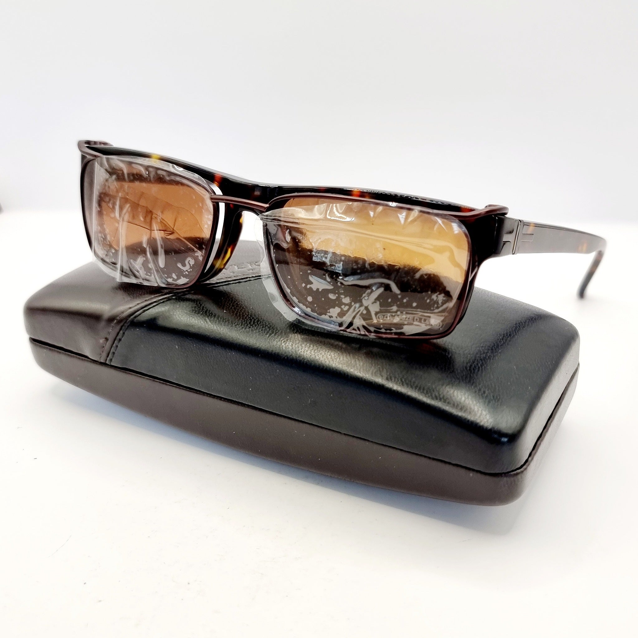 Convertibles Eye Wear Glasses Polarized Sunglasses Tortoise Shell Des