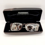 Convertibles Eye Wear Glasses/ Polarized Sunglasses Tortoise Shell Design.
