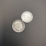 1903 Maundy Silver Four Pence and 1914 Silver Three Pence