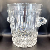 Vintage Lead Crystal Cut Glass Large Champagne Ice Bucket