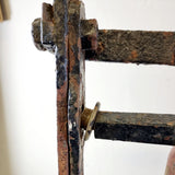 Circa 1900s Bronze Church or School Bell with Castiron Mount