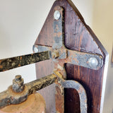Circa 1900s Bronze Church or School Bell with Castiron Mount