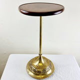 Arts and Crafts Brass Side/ Wine Table