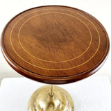 Arts and Crafts Brass Side/ Wine Table