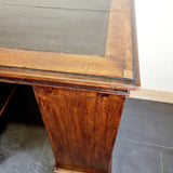 19th Century Small Portion Victorian Pedestal Desk